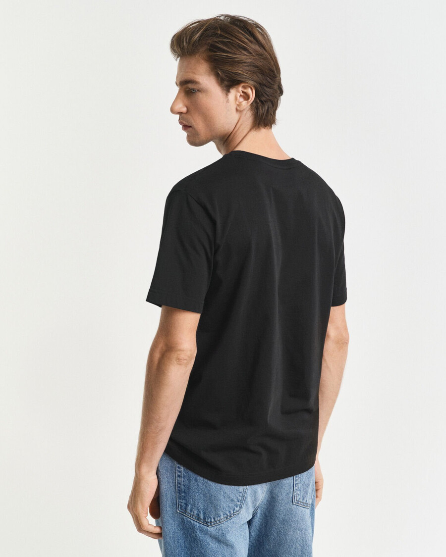 archive shield t-shirt – schwarz