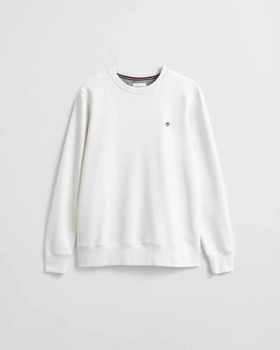shield rundhals-sweatshirt – eierschale