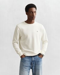 shield rundhals-sweatshirt – eierschale