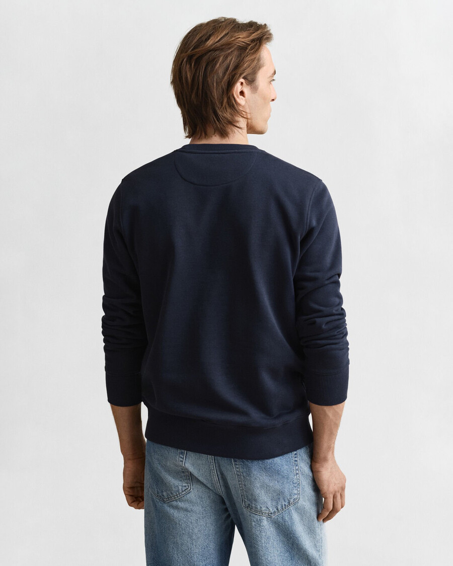 shield rundhals-sweatshirt – abendblau