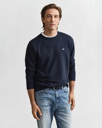 shield rundhals-sweatshirt – abendblau