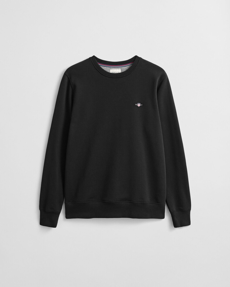 shield rundhals-sweatshirt – schwarz