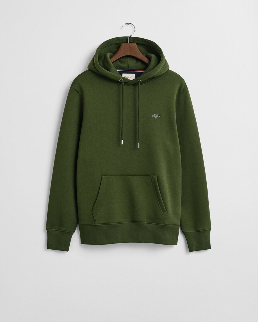 shield hoodie – country green