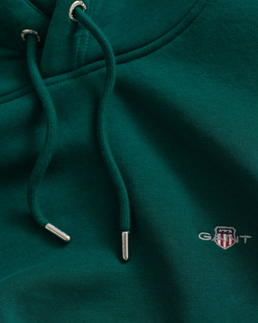 shield hoodie – dunkelwaldgrün