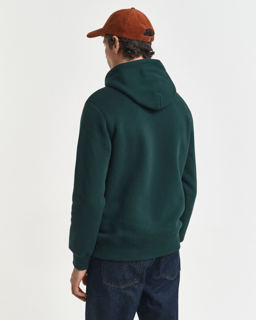 shield hoodie – tartangrün