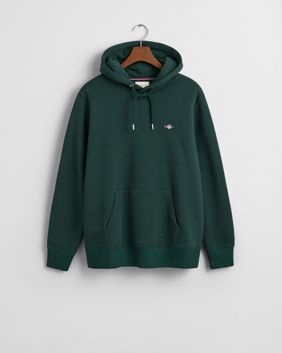 shield hoodie – tartangrün