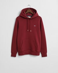 shield hoodie – plumped red