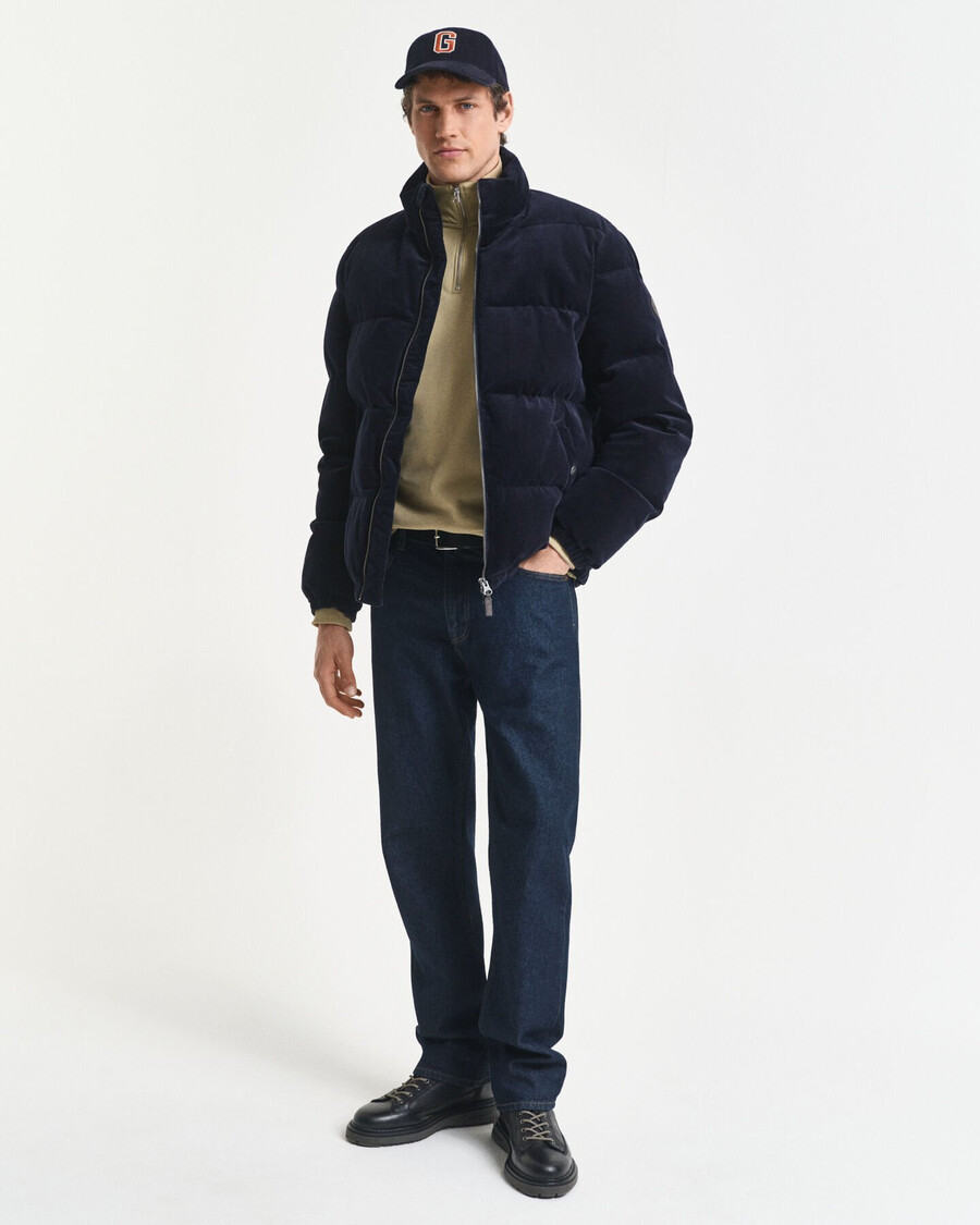shield halfzip sweatshirt – woody beige