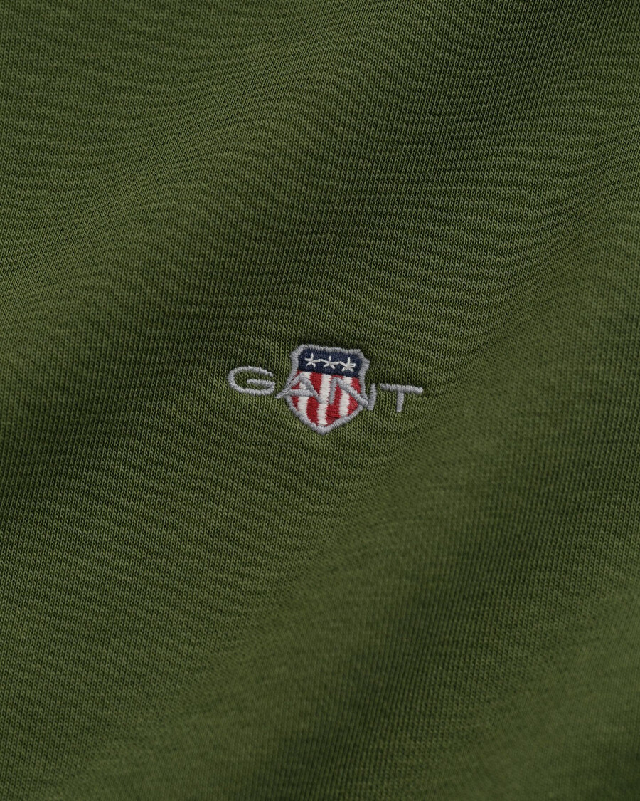 shield halfzip sweatshirt – country green