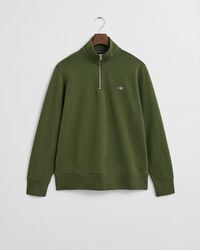 shield halfzip sweatshirt – country green