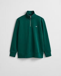 shield halfzip sweatshirt – dunkelwaldgrün