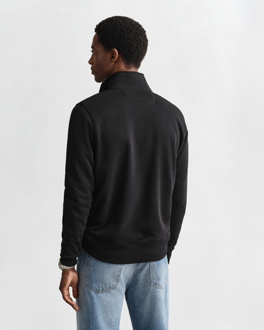 shield halfzip sweatshirt – schwarz