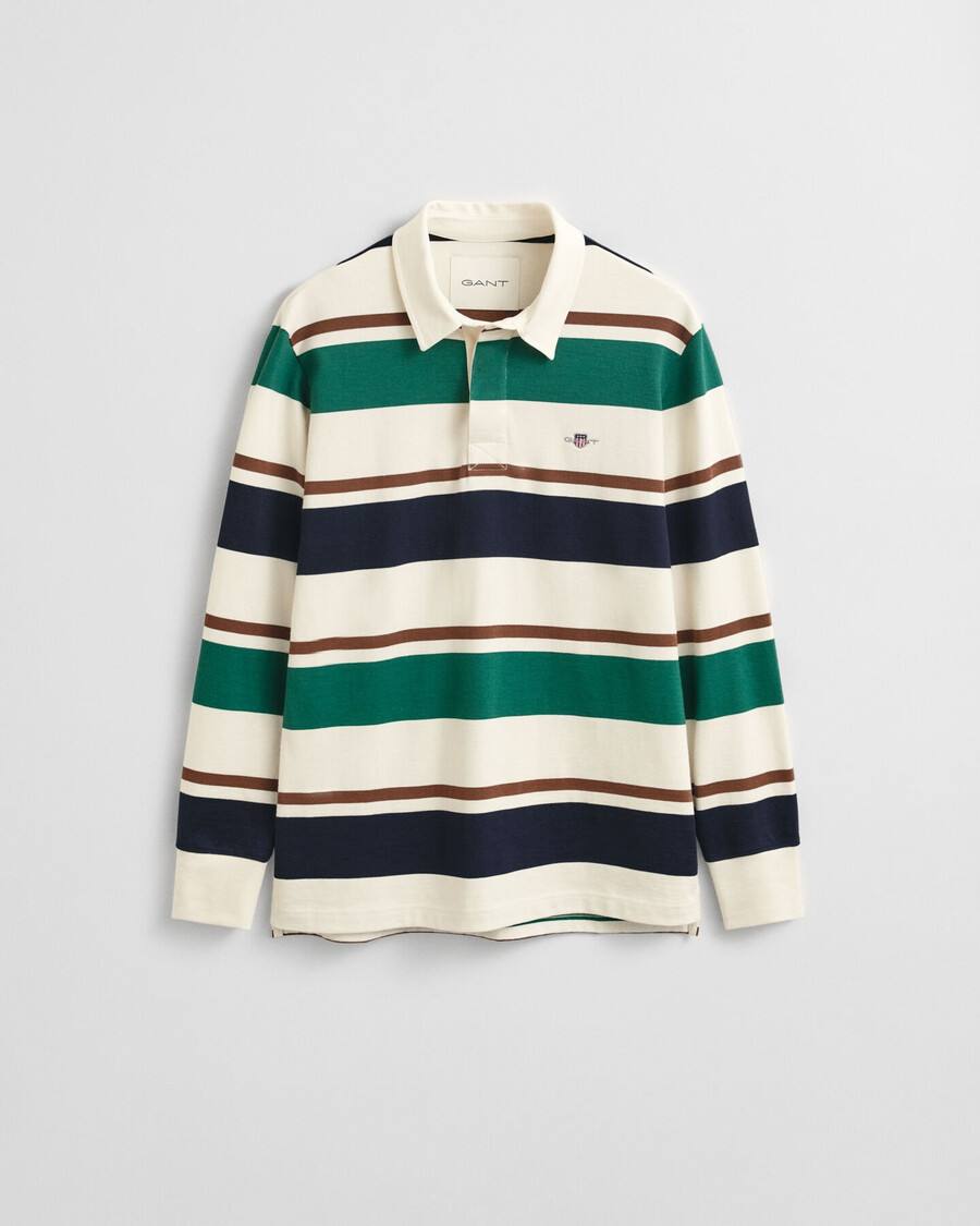 gestreifter schwerer rugger – creme