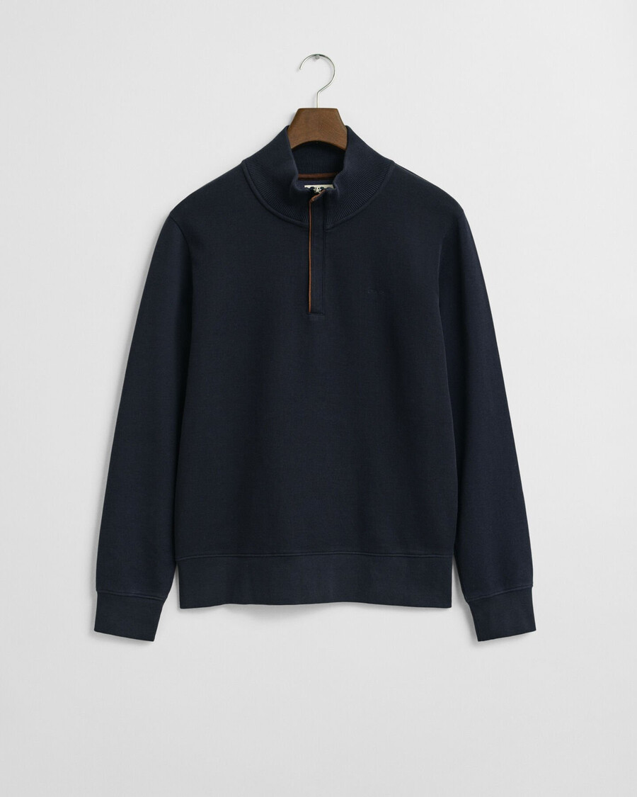 sacker rib halfzip sweatshirt - abendblau