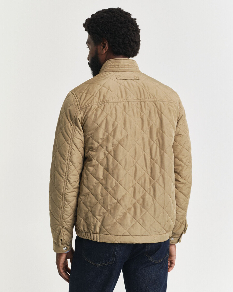 gesteppte windjacke – helltaupe
