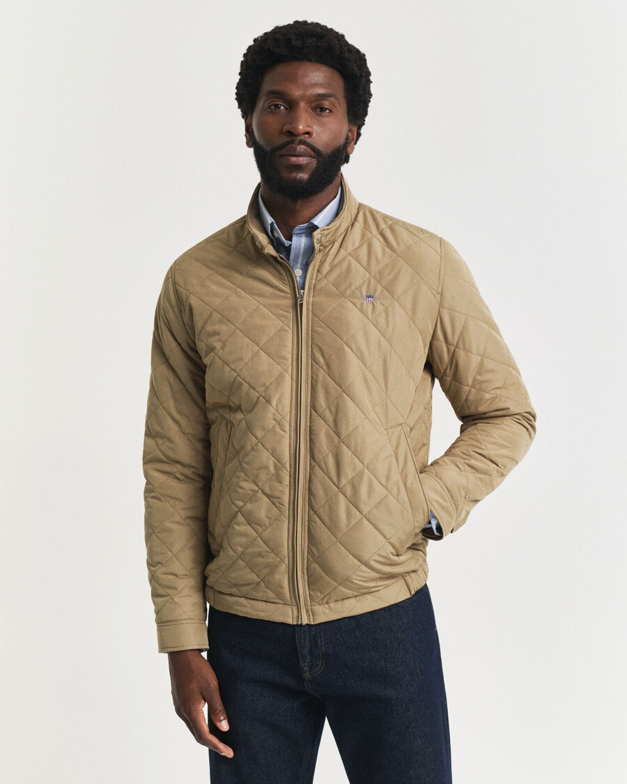 gesteppte windjacke – helltaupe