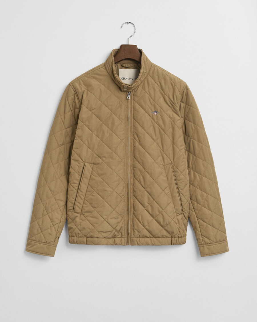 gesteppte windjacke – helltaupe