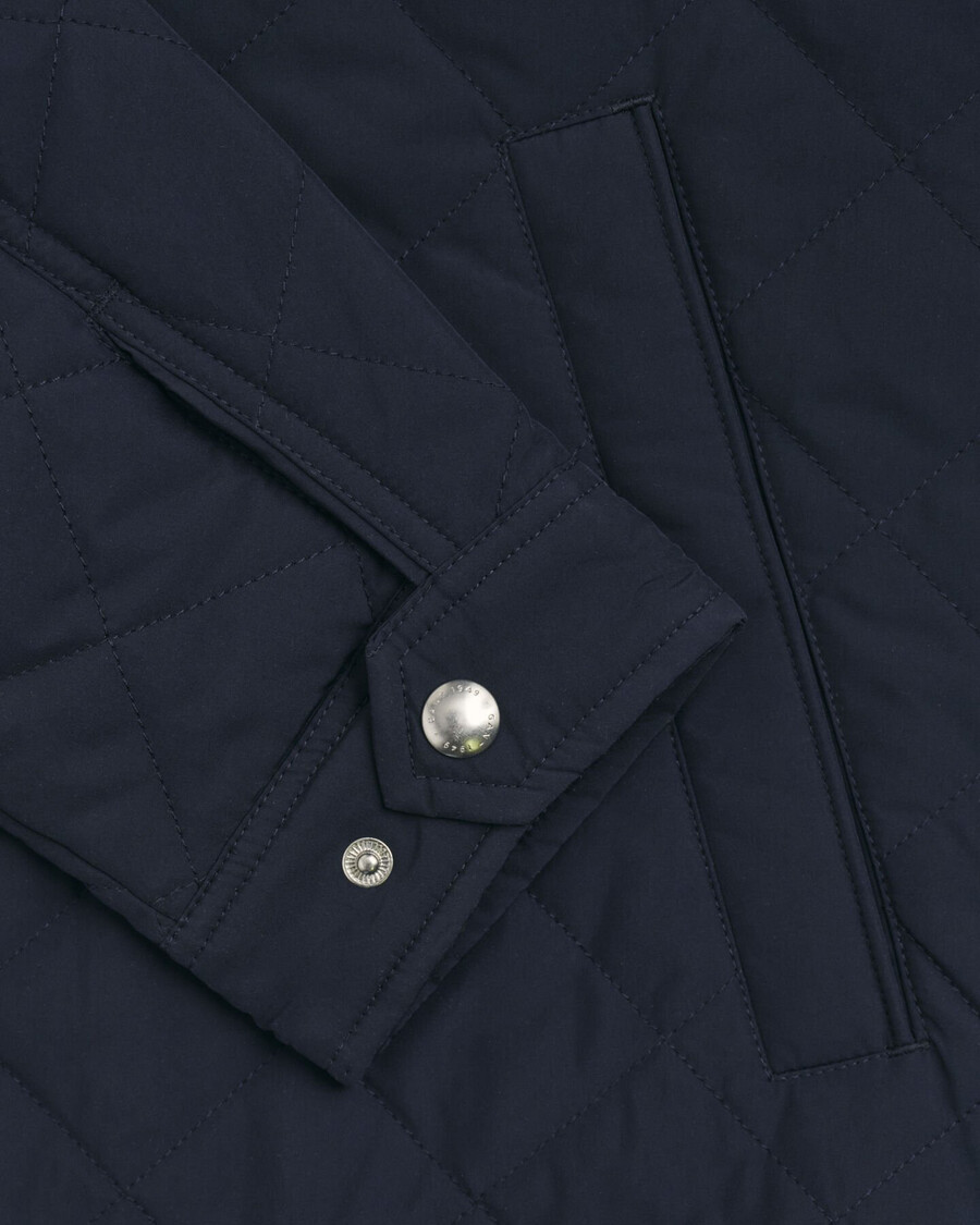 gesteppte windjacke - abendblau