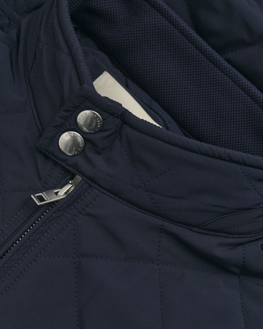 gesteppte windjacke - abendblau