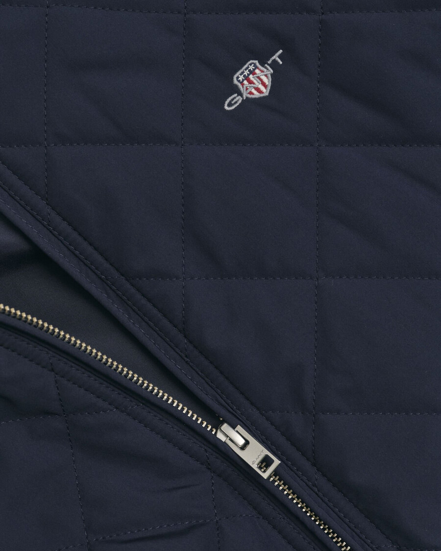 gesteppte windjacke - abendblau