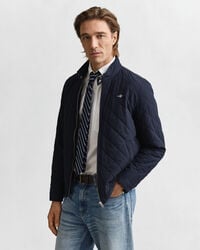 gesteppte windjacke - abendblau