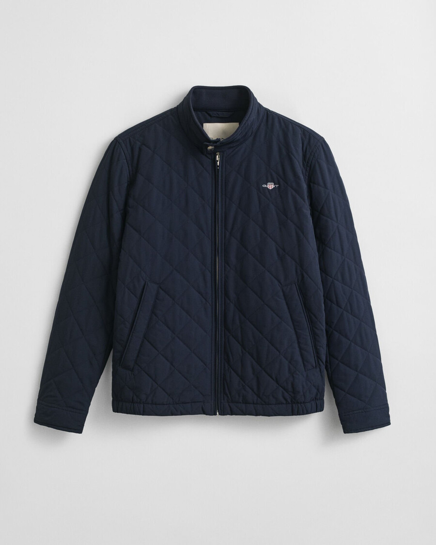 gesteppte windjacke - abendblau