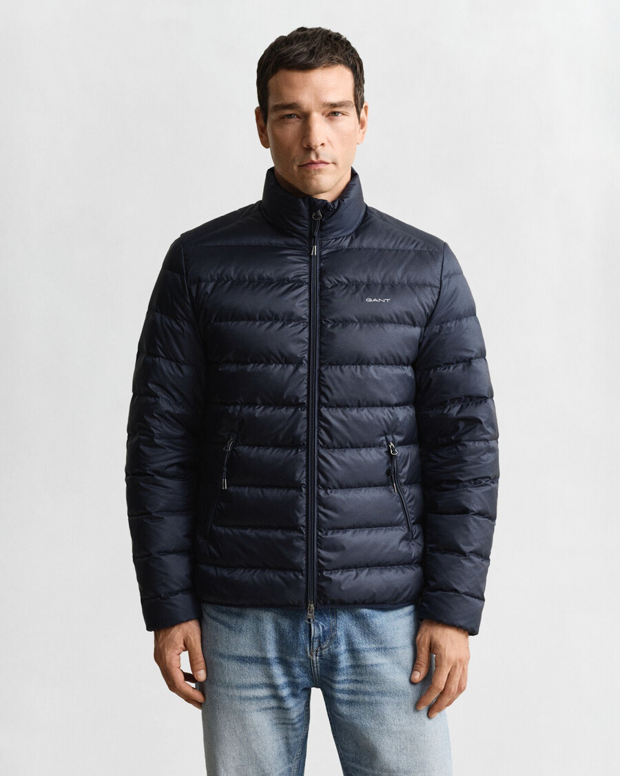 leichte daunenjacke - abendblau