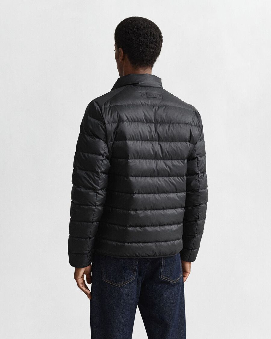 leichte daunenjacke - schwarz