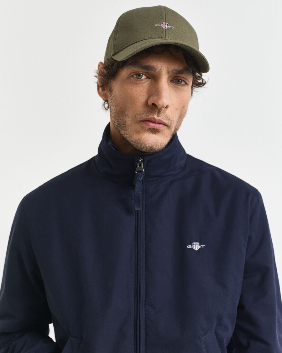 wattierte hampshire-jacke – abendblau