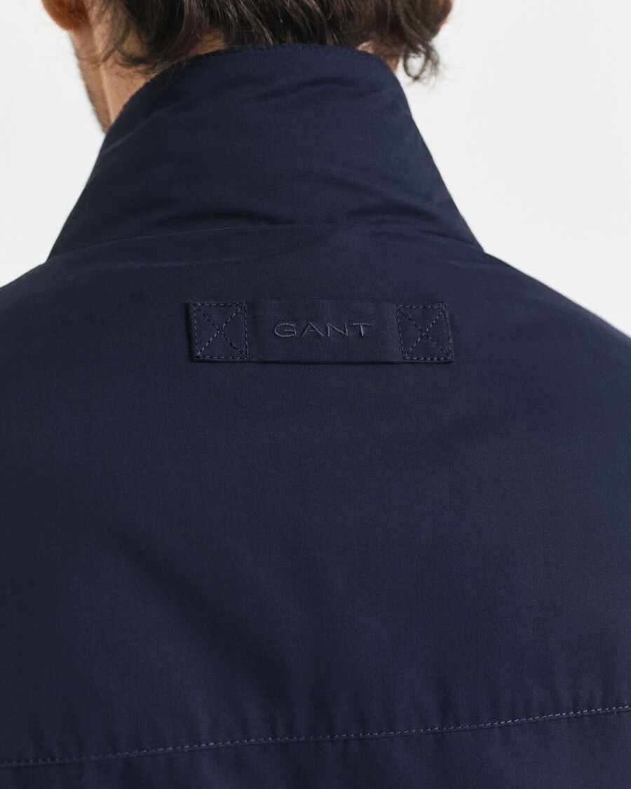 wattierte hampshire-jacke – abendblau
