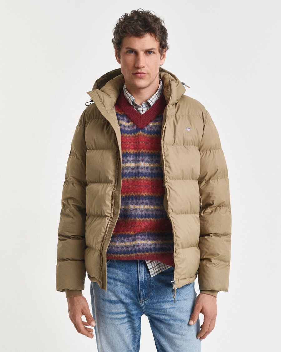 active cloud jacke – hellgrau