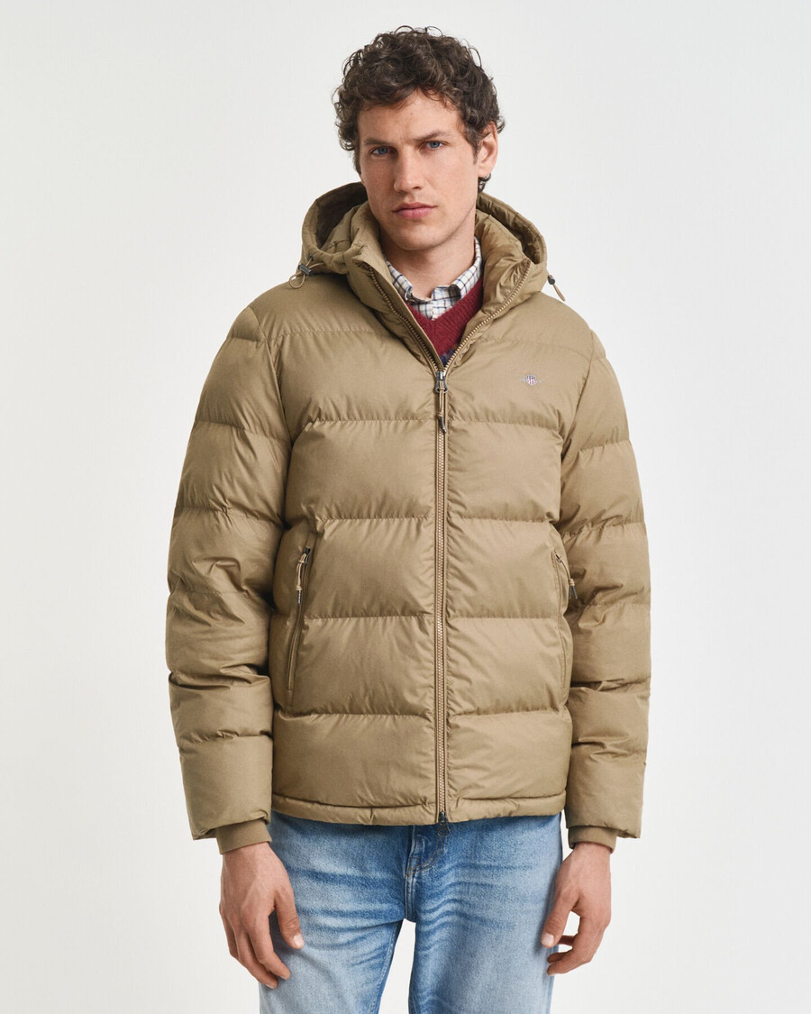 active cloud jacke – hellgrau