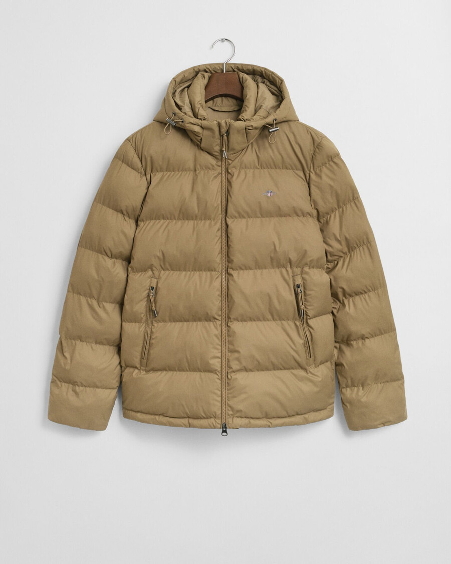 active cloud jacke – hellgrau