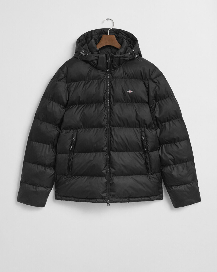 active cloud jacke – schwarz