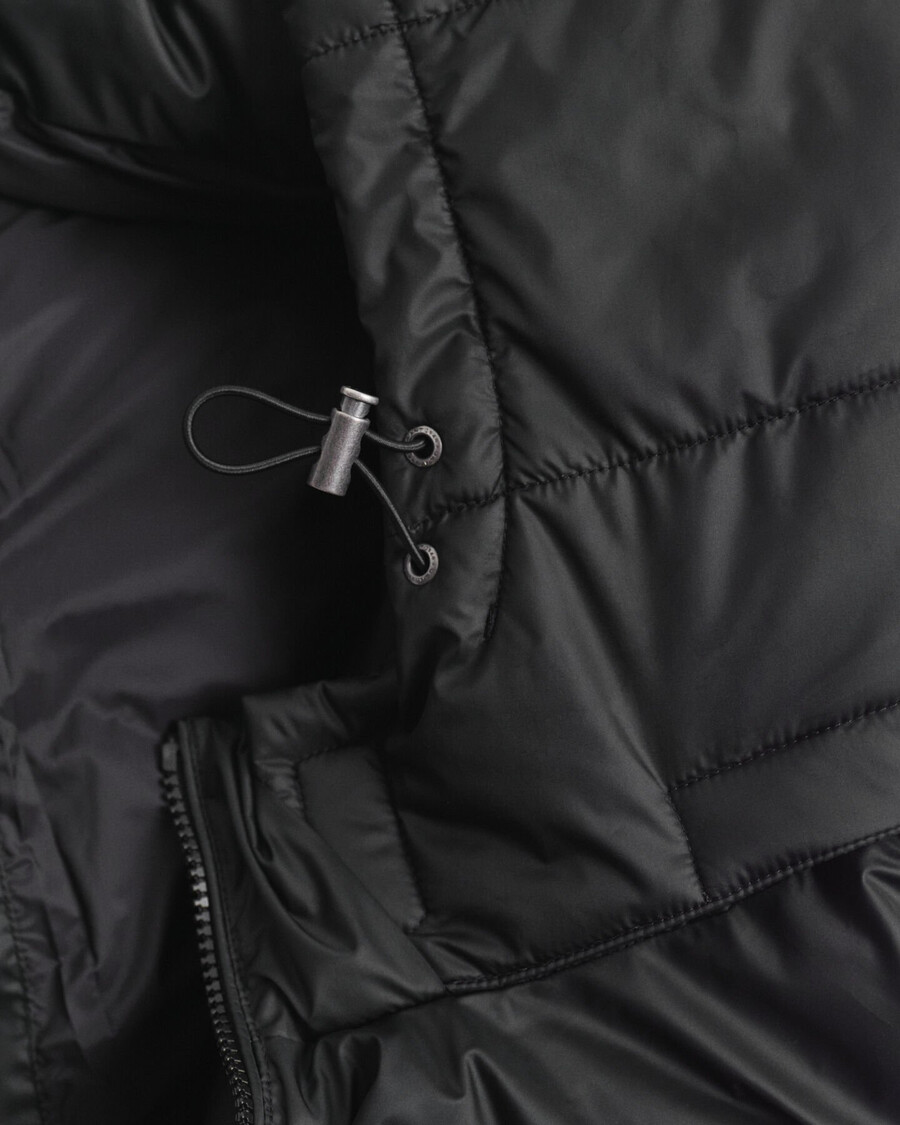 active cloud jacke – schwarz