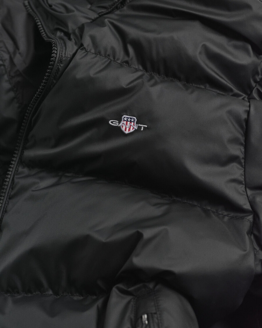 active cloud jacke – schwarz