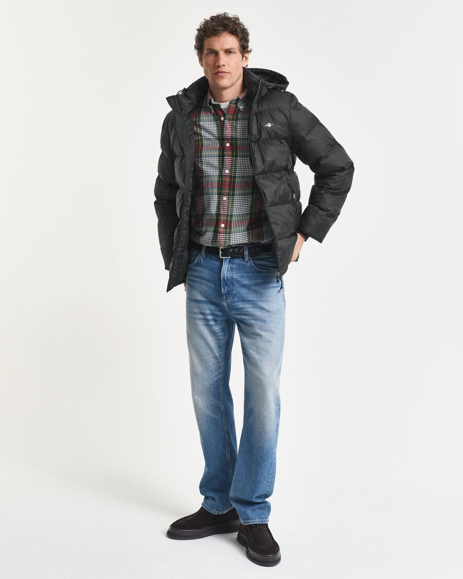 active cloud jacke – schwarz