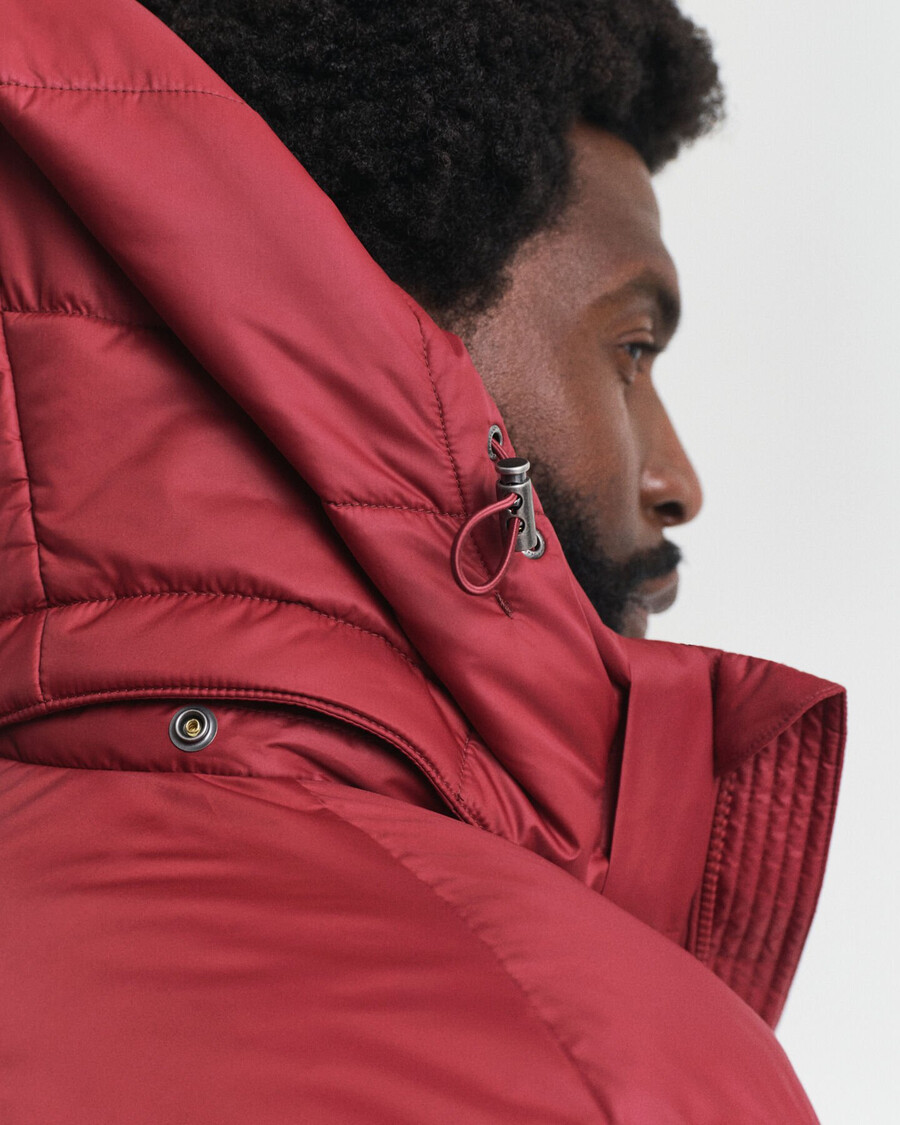 active cloud jacke - plumped red