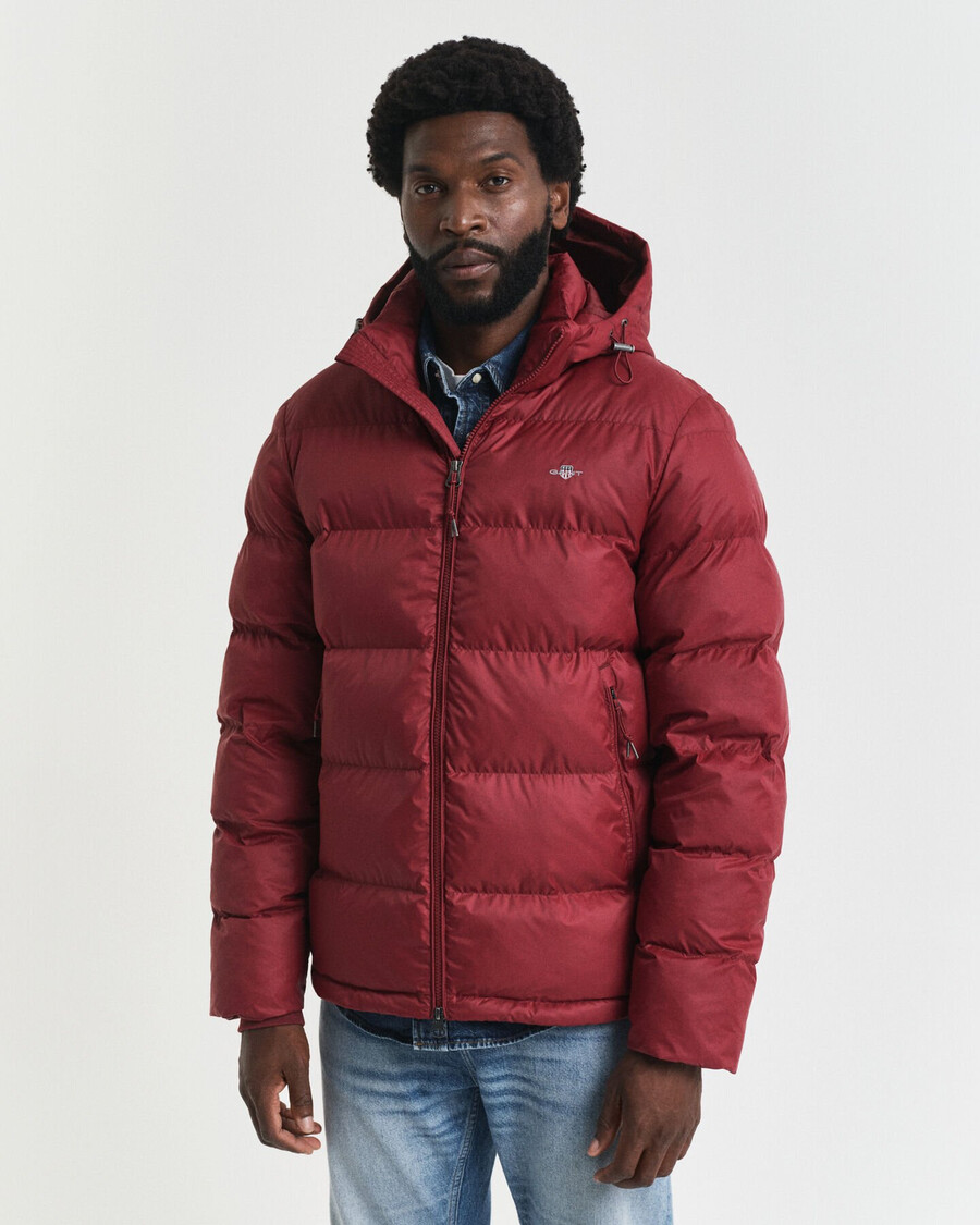 active cloud jacke - plumped red