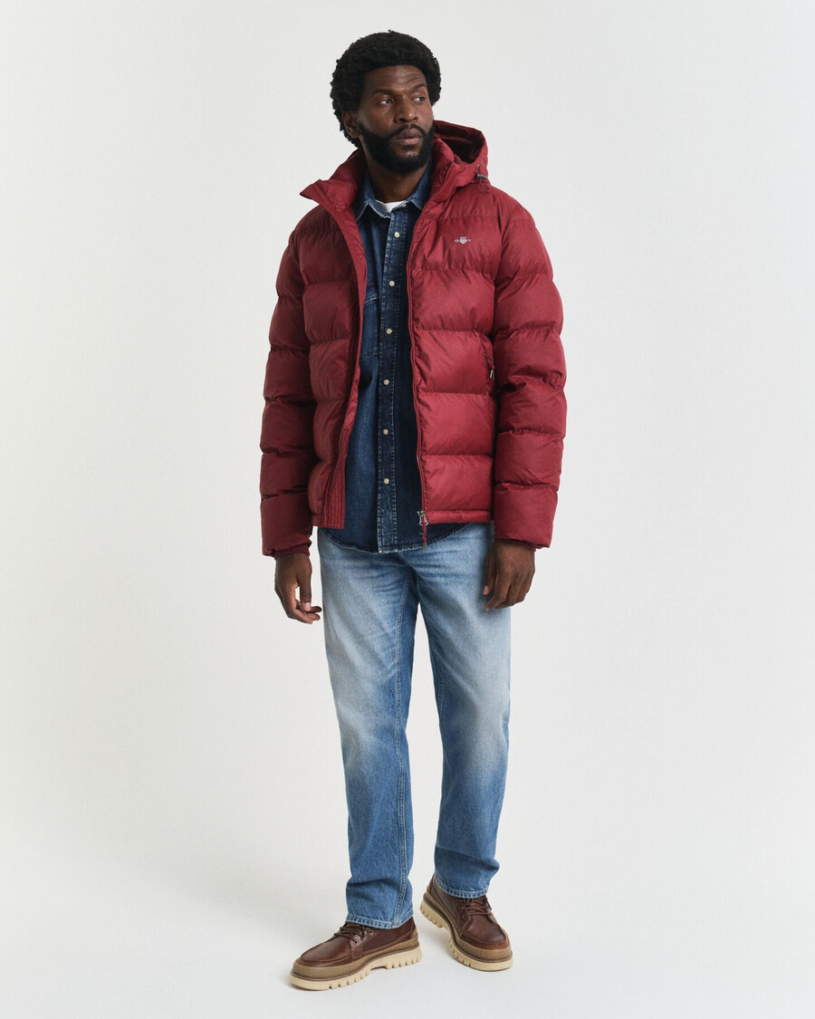 active cloud jacke - plumped red
