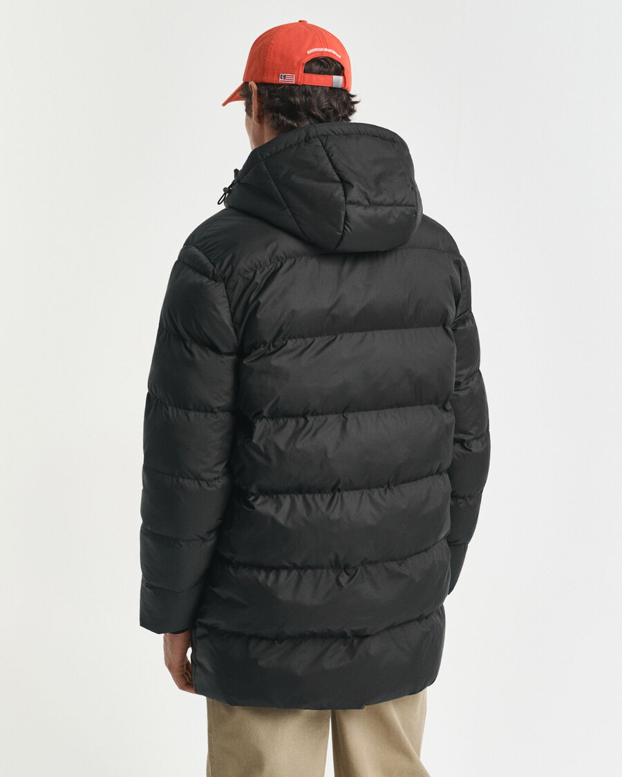 active cloud mid length jacke - schwarz
