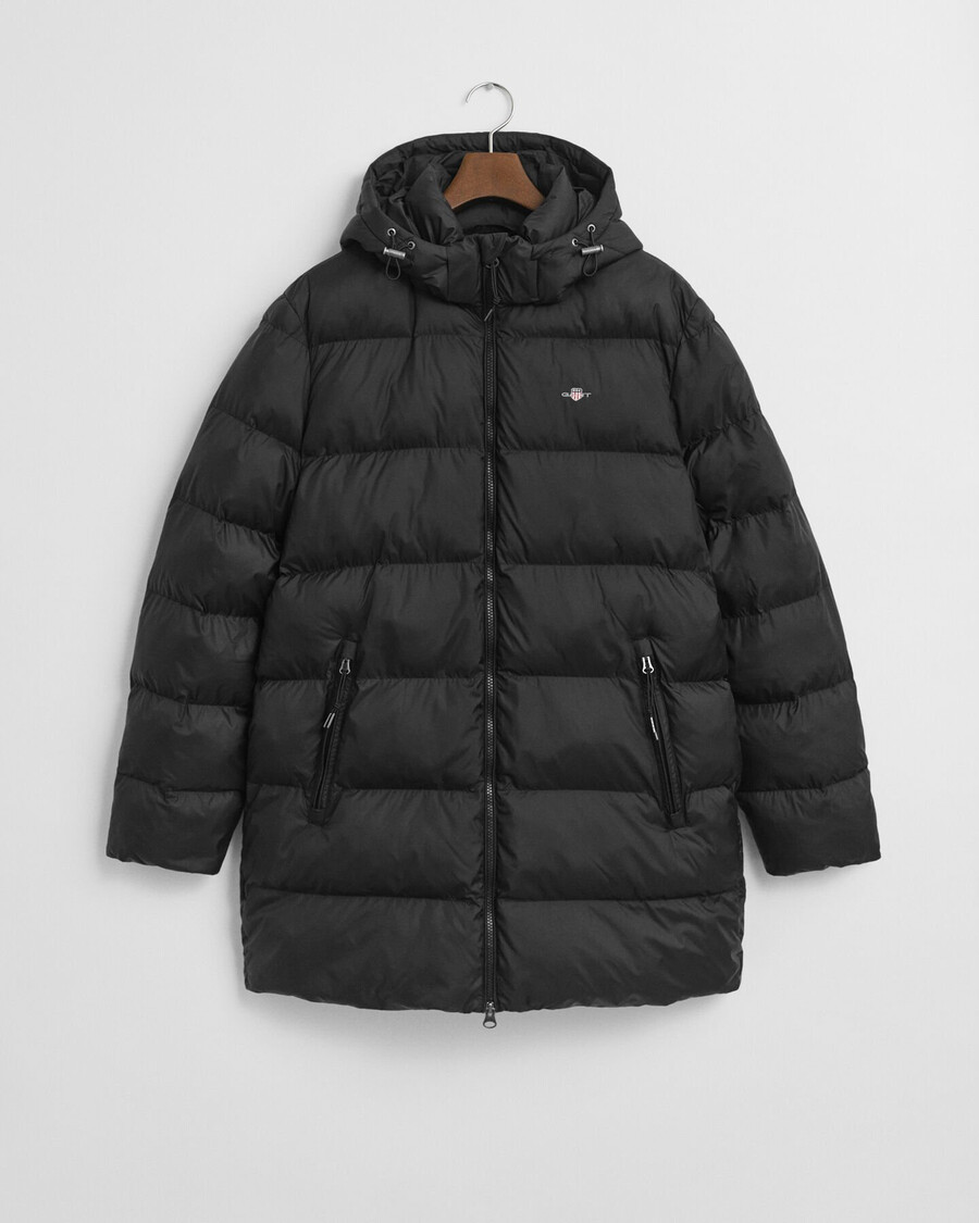 active cloud mid length jacke - schwarz