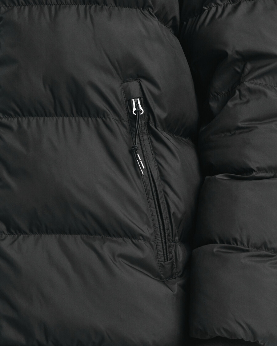 active cloud mid length jacke - schwarz