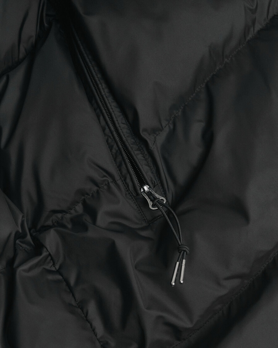 active cloud mid length jacke - schwarz