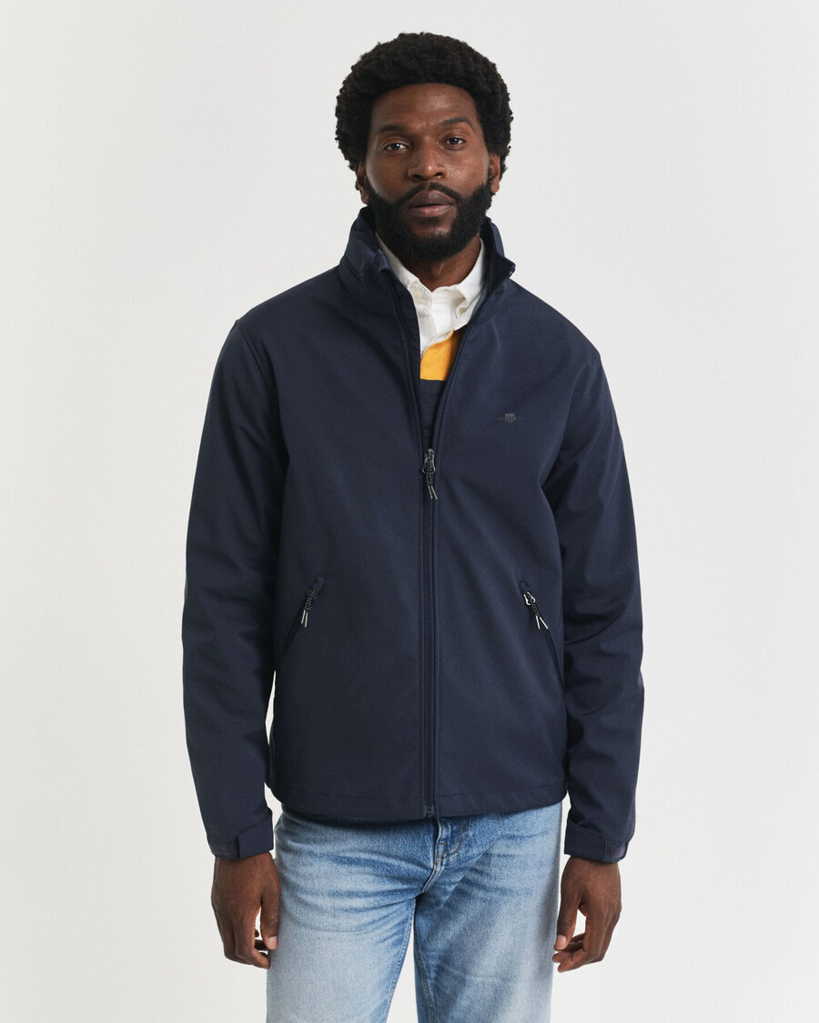 softshell-jacke – abendblau