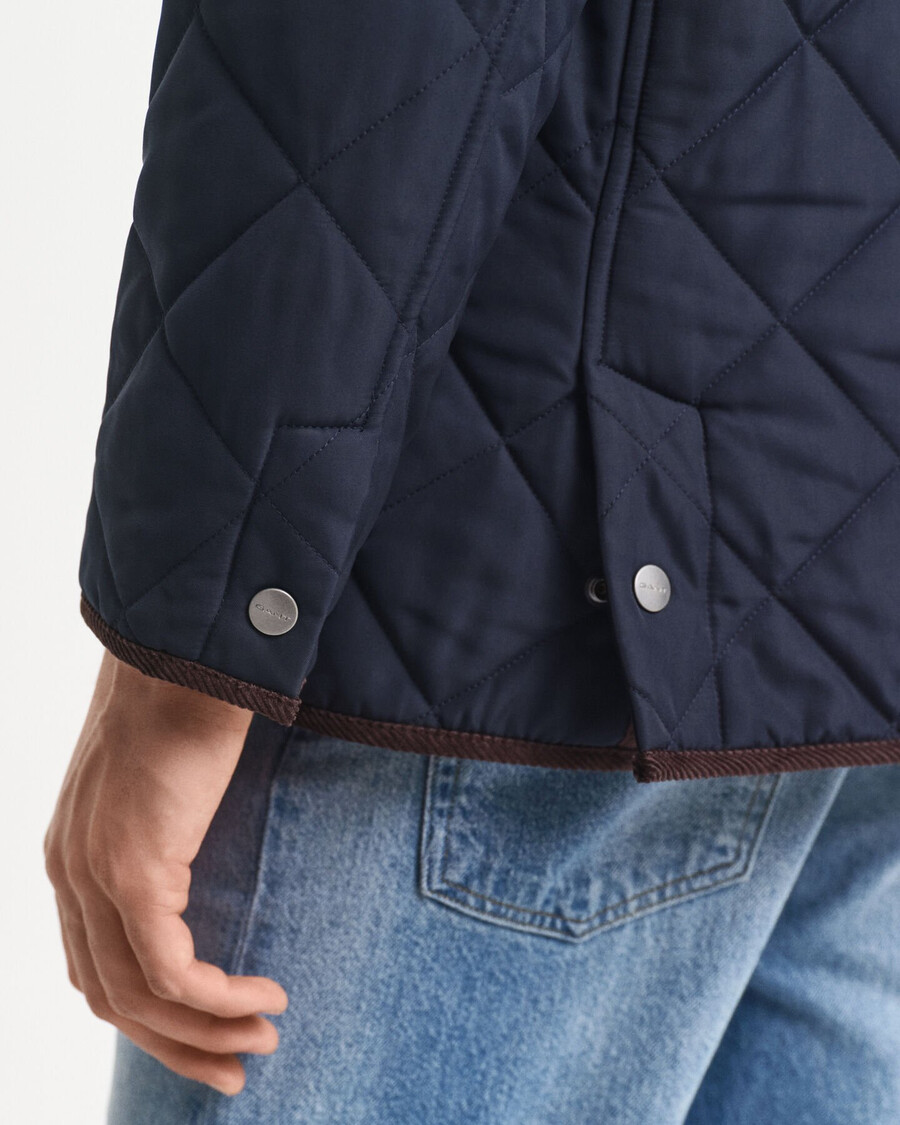 steppjacke – abendblau