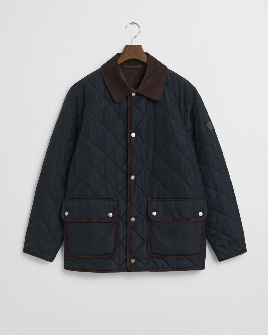 steppjacke – abendblau