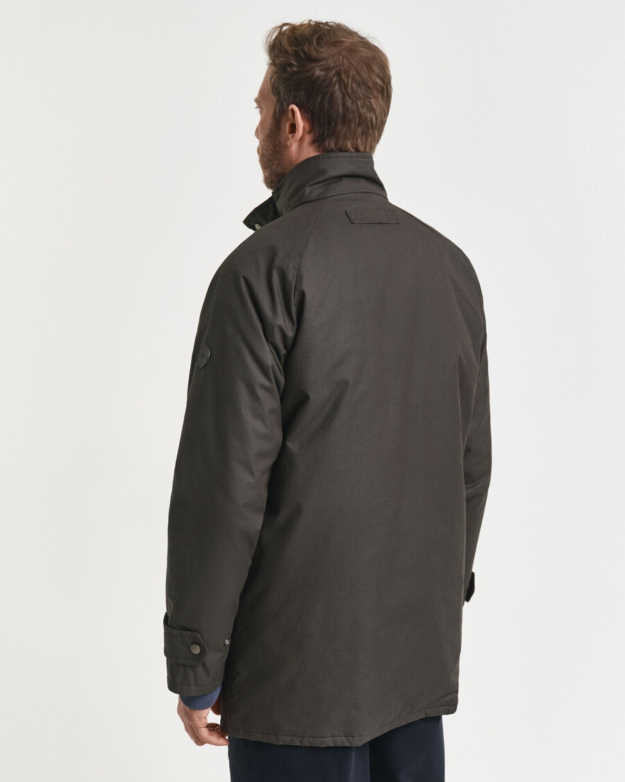 doppeldeckerjacke – dunkelgrün