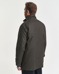 doppeldeckerjacke – dunkelgrün