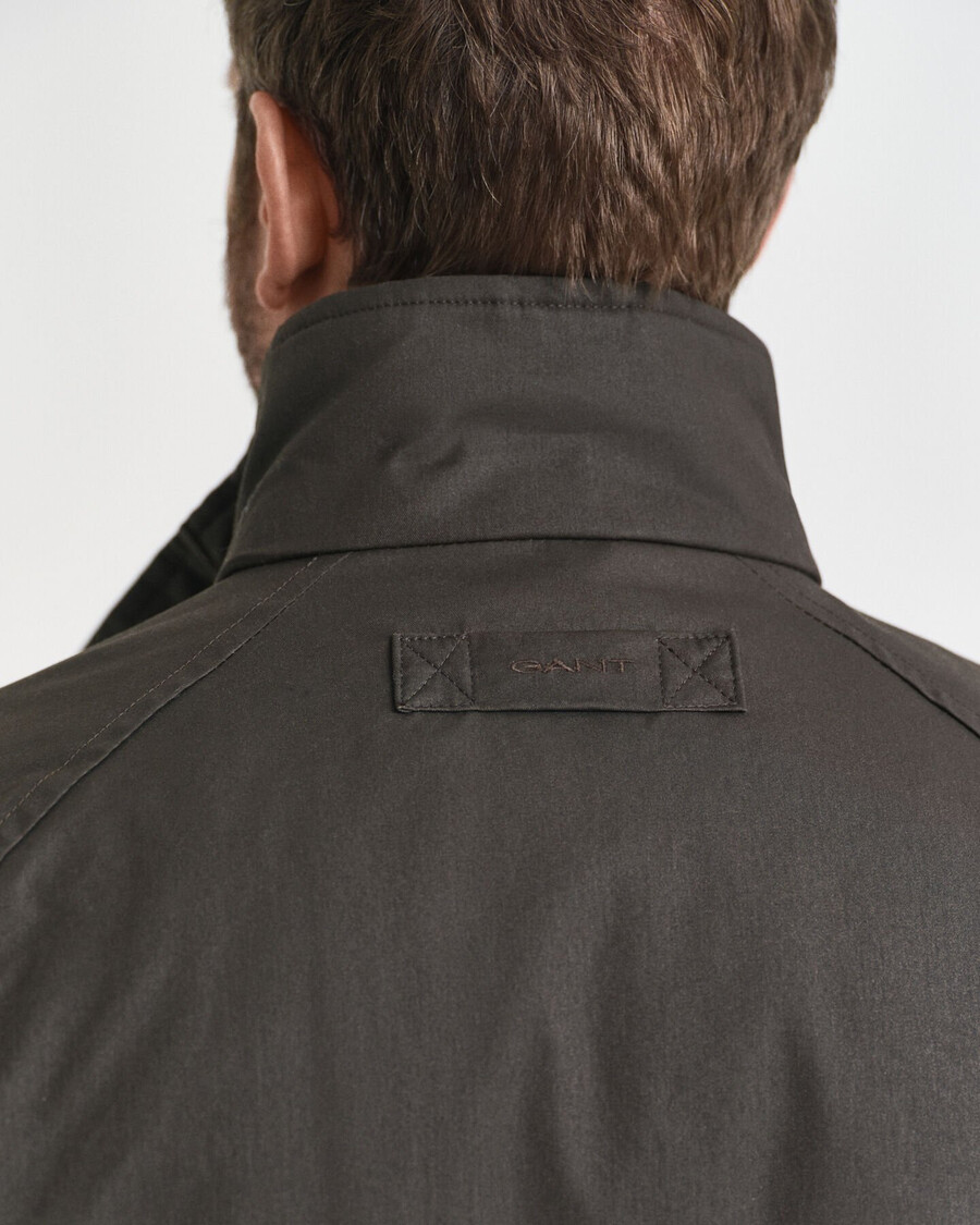 doppeldeckerjacke – dunkelgrün